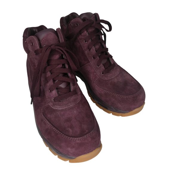 AUTHENTIC Nike Air Max Goadome‎ Deep Burgundy Boots Men's Size 11 - Picture 1 of 8